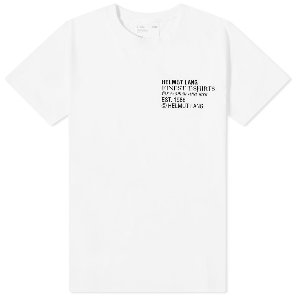 Helmut Lang Finest Standard Tee - 1