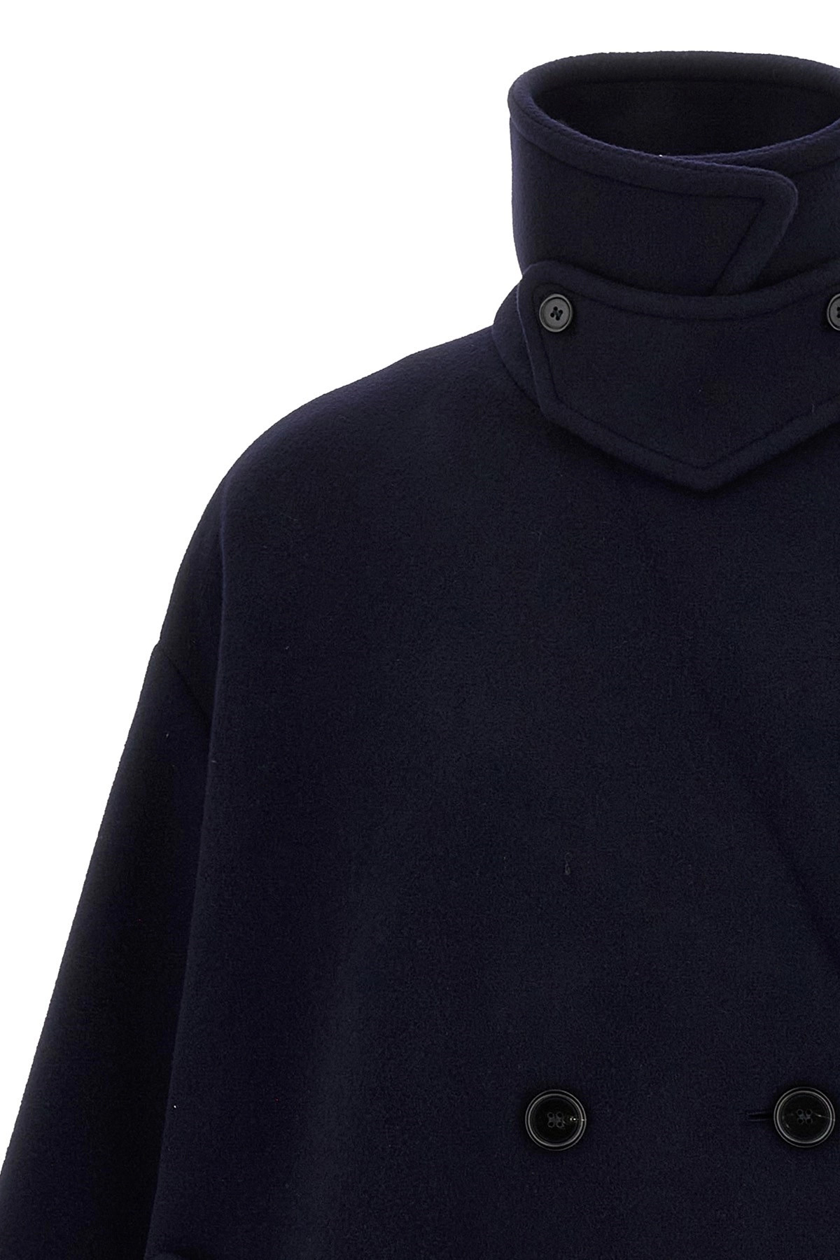 Double breasted wool coat - 3