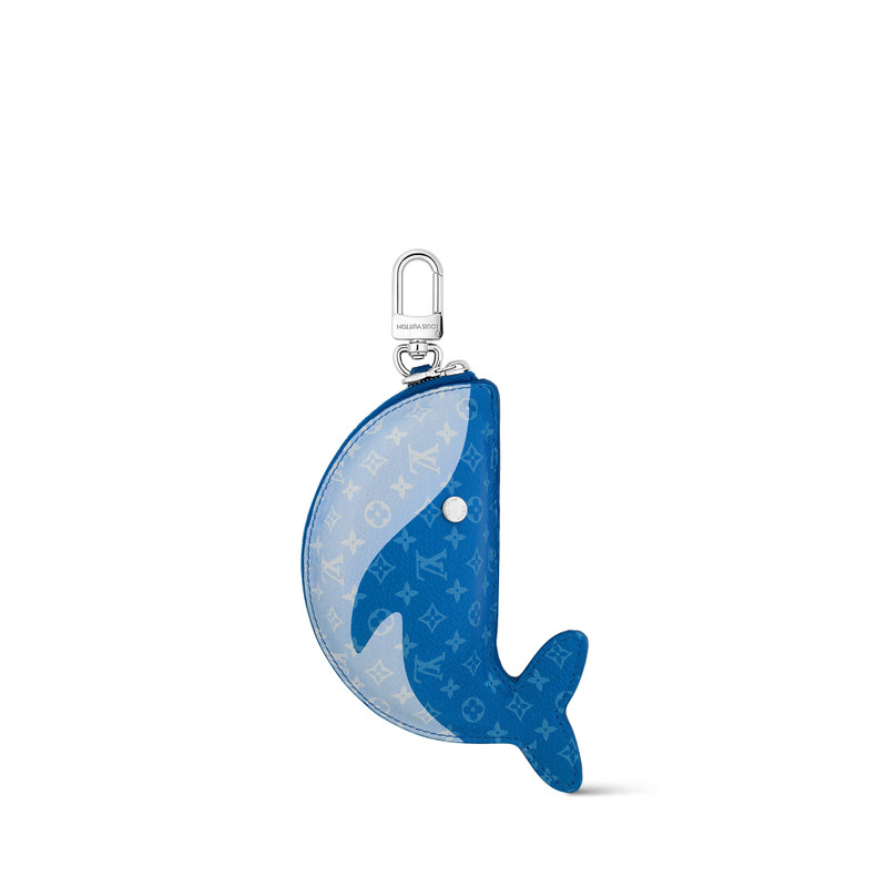 Whale Pouch Bag Charm 1