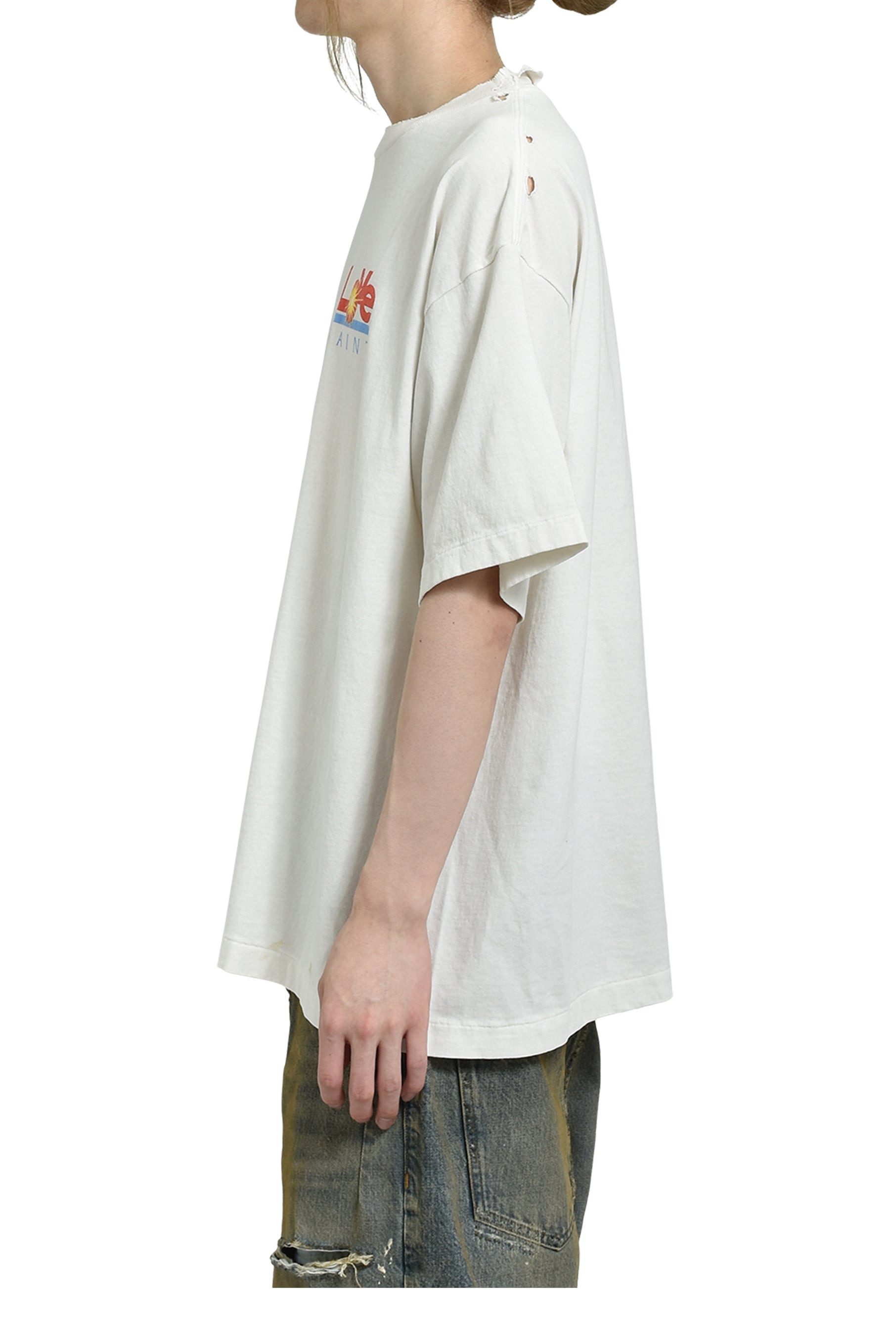 SS TEE/LOVE / WHT - 3