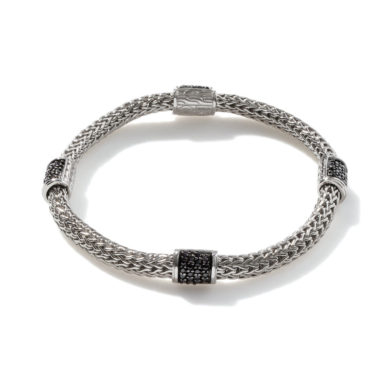 Icon Bracelet, Sterling Silver, Gemstones, 5MM 1