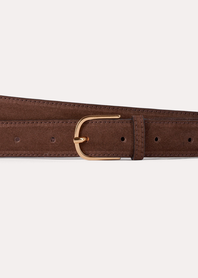 Wrap belt chocolate brown 5
