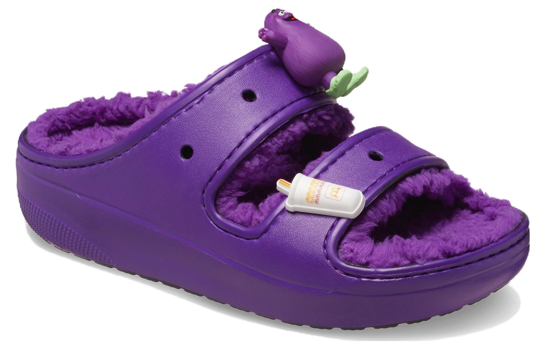 Crocs Classic Cozzzy Sandal 'McDonald's Grimace' 209392-510 - 4