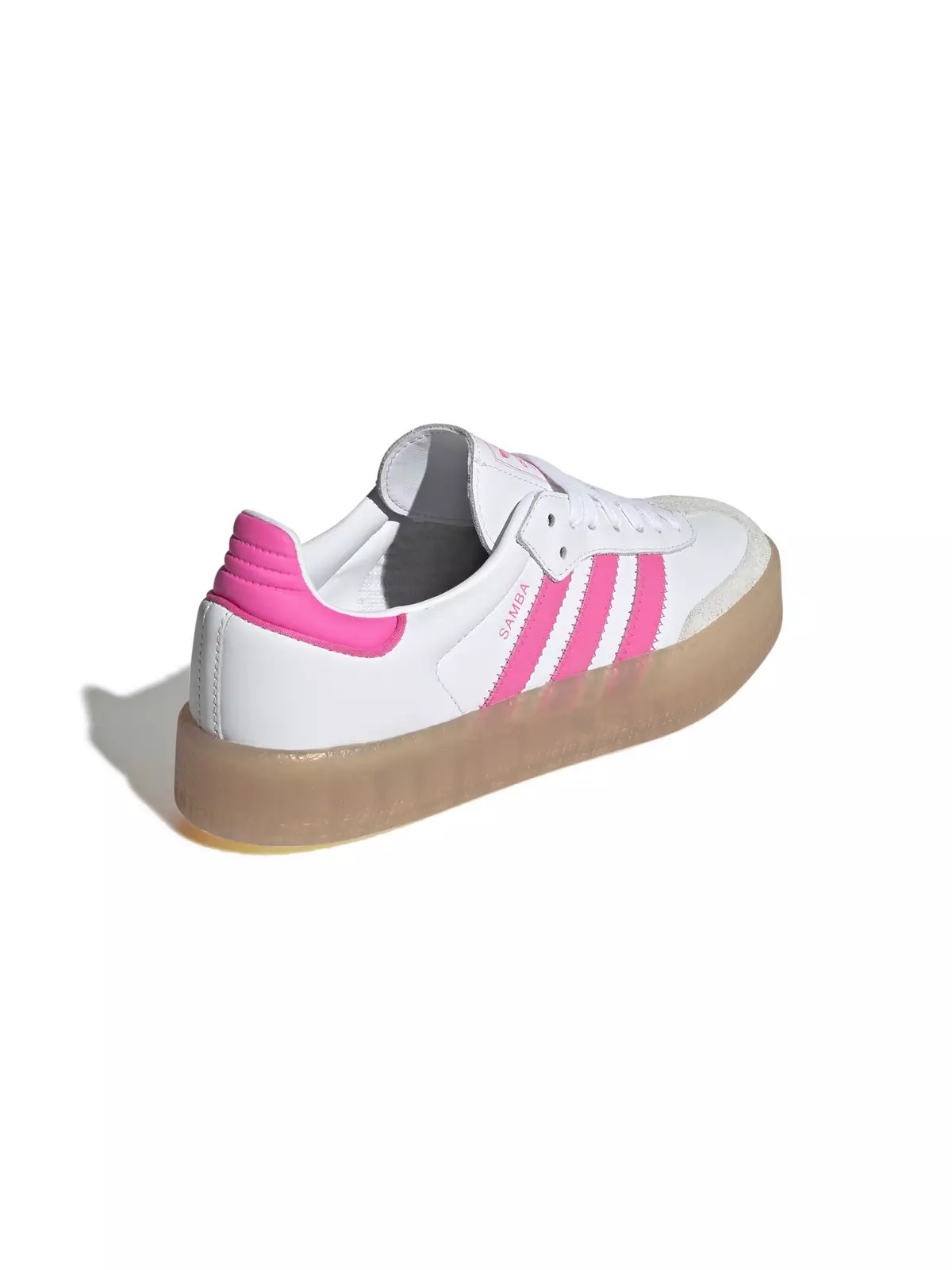 Originals Sambae "Ftwr White/Off White/Lucid Pink" Women's Shoe - 4