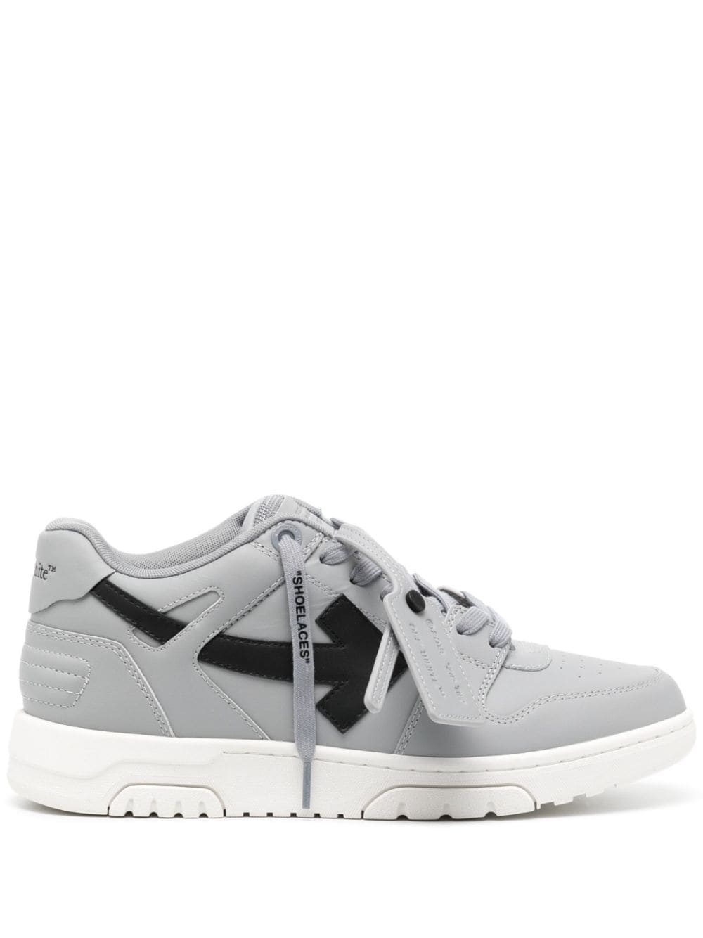 Out Of Office panelled leather sneakers - 1