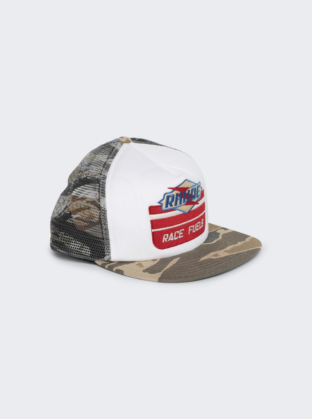 Tiger Camouflage Trucker Hat White - 5