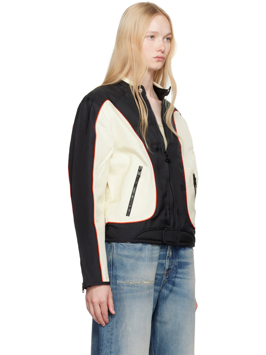 Off-White & Black J-Blink Jacket - 2