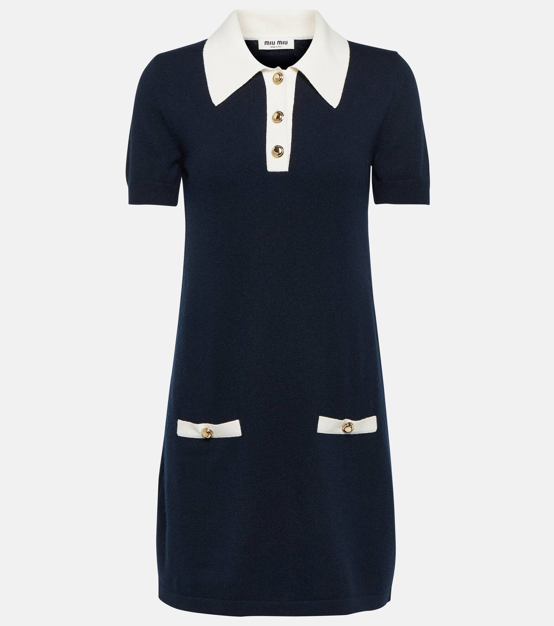 Cashmere minidress - 1