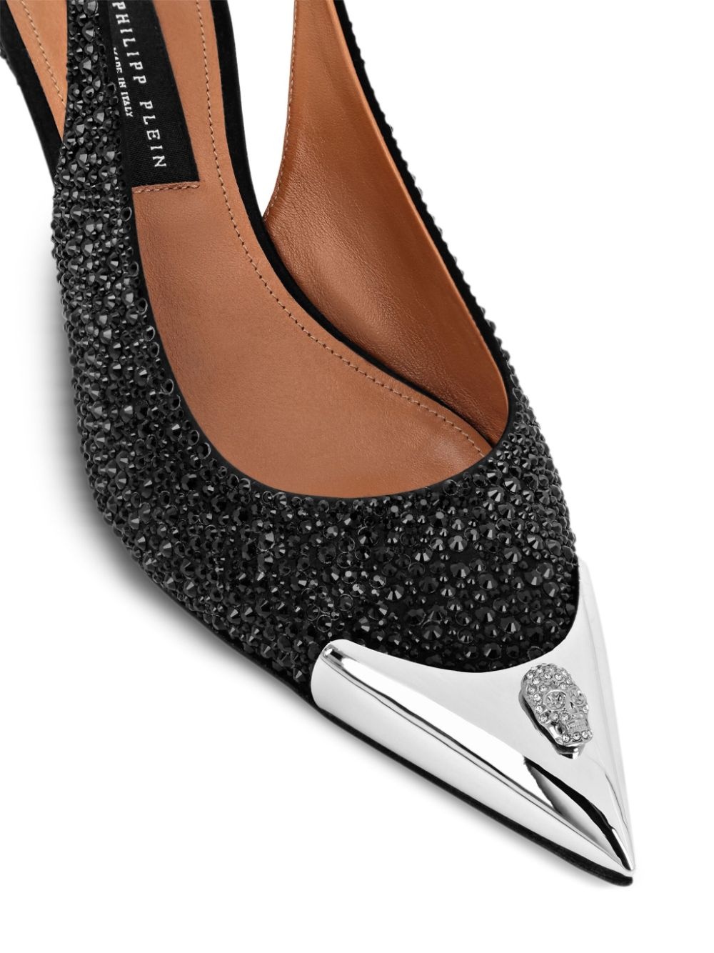 55mm sllingback mix strass pumps - 5