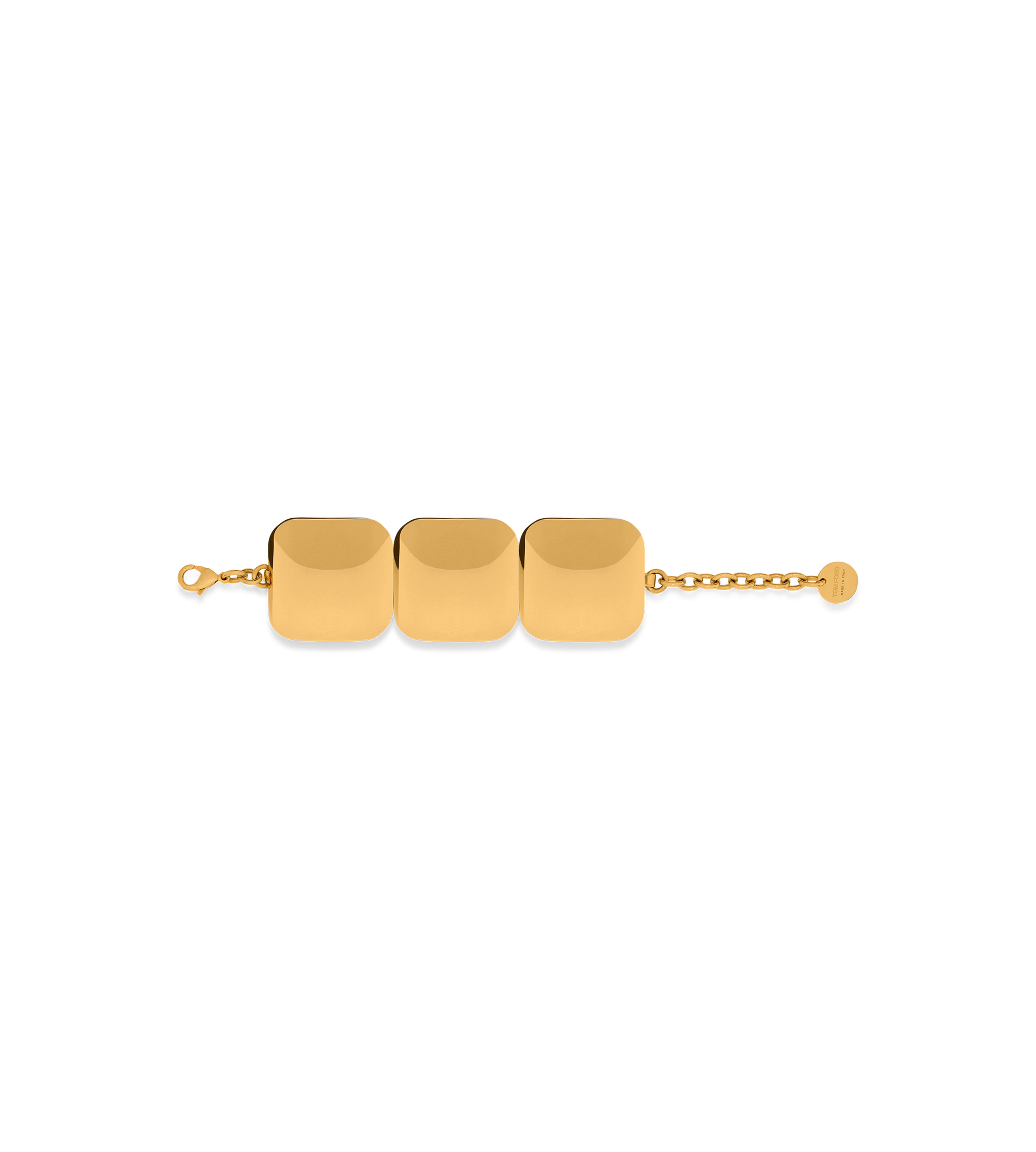VINTAGE GOLD BRASS AMY BRACELET - 2