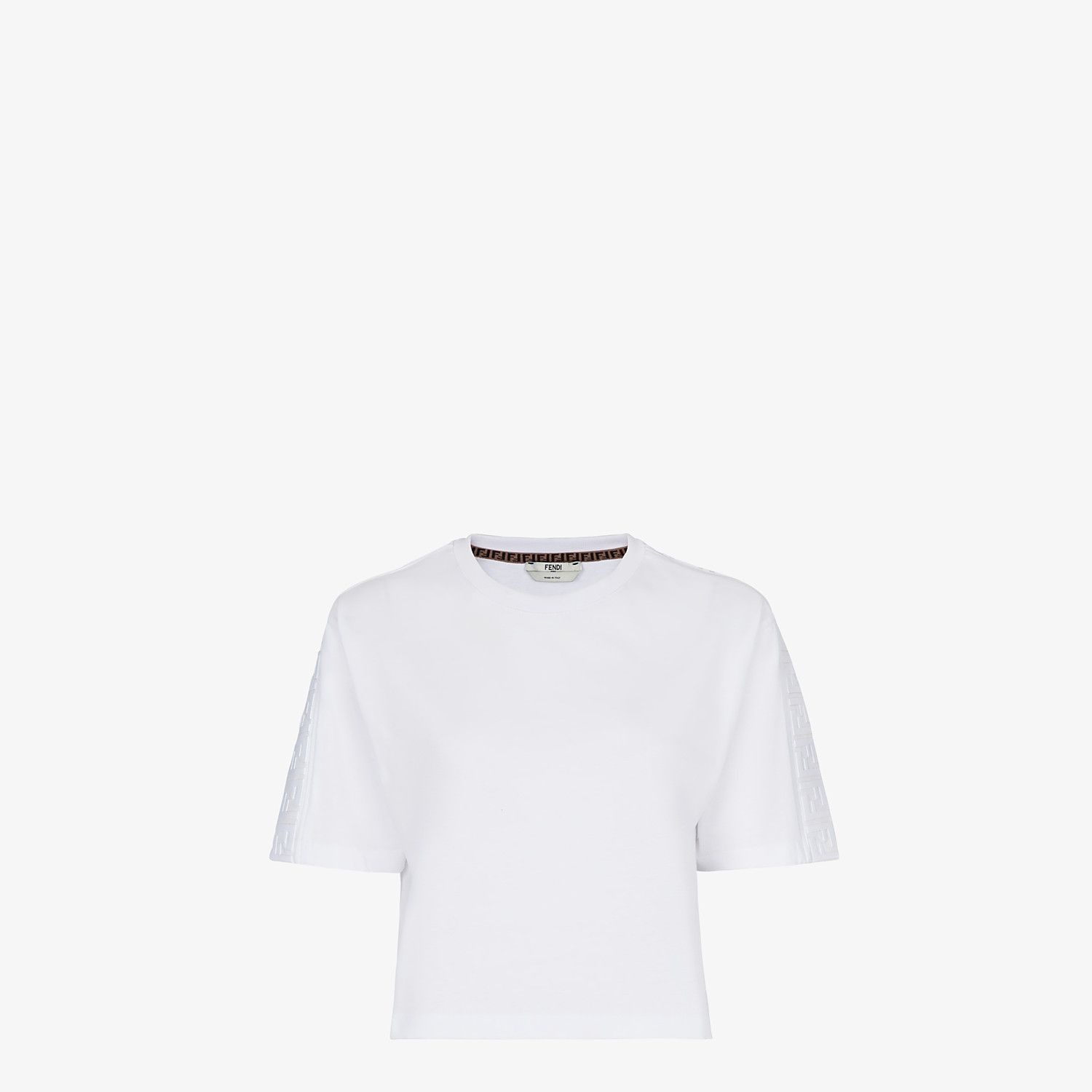 White jersey T-shirt - 1