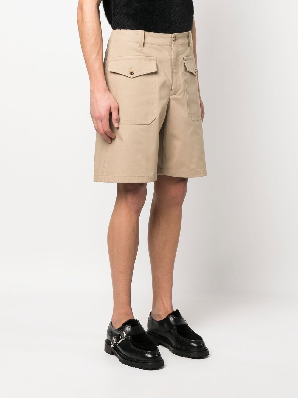 pocket-detail bermuda shorts - 3