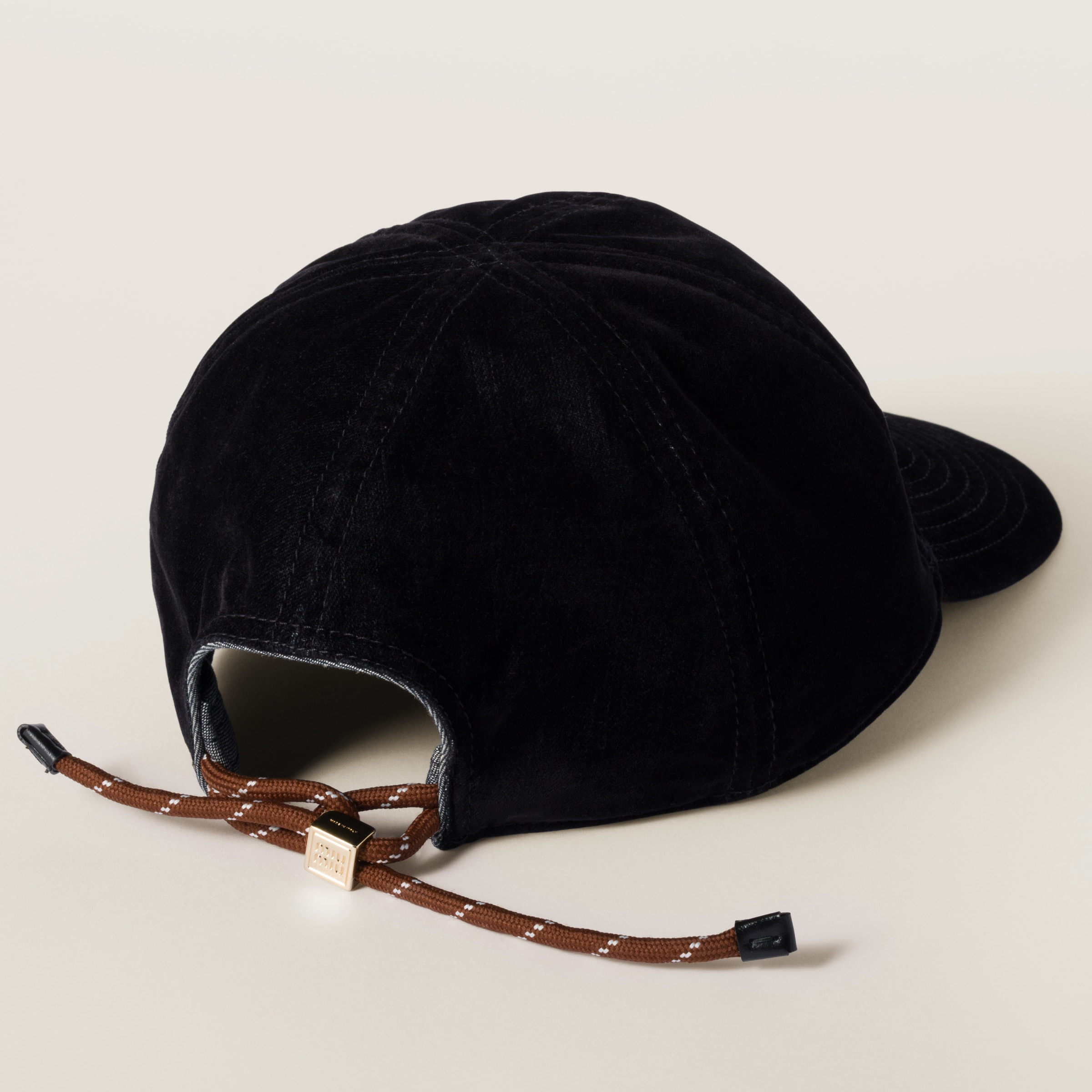 Velvet baseball cap - 2