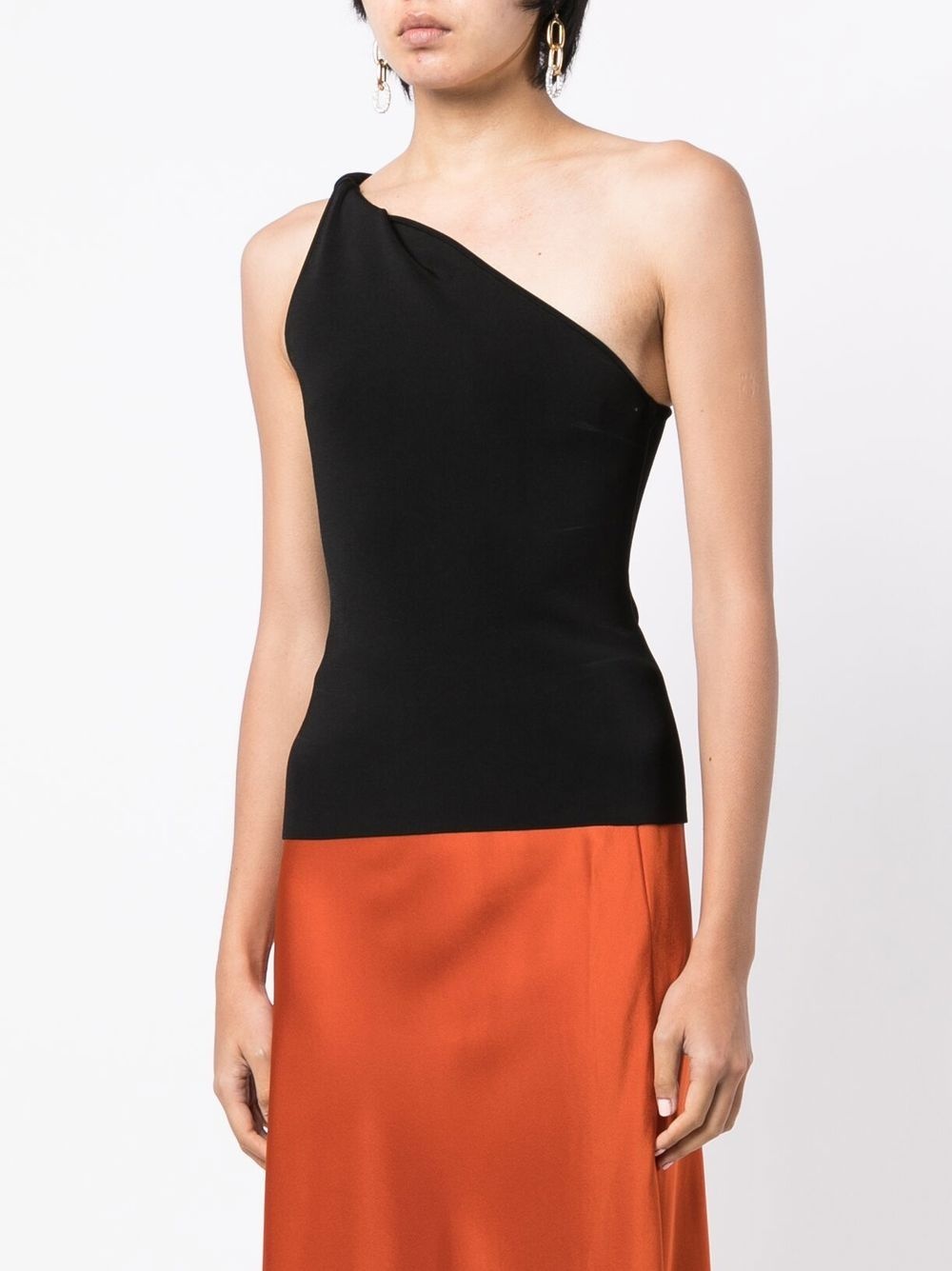 one-shoulder sleeveless top - 3