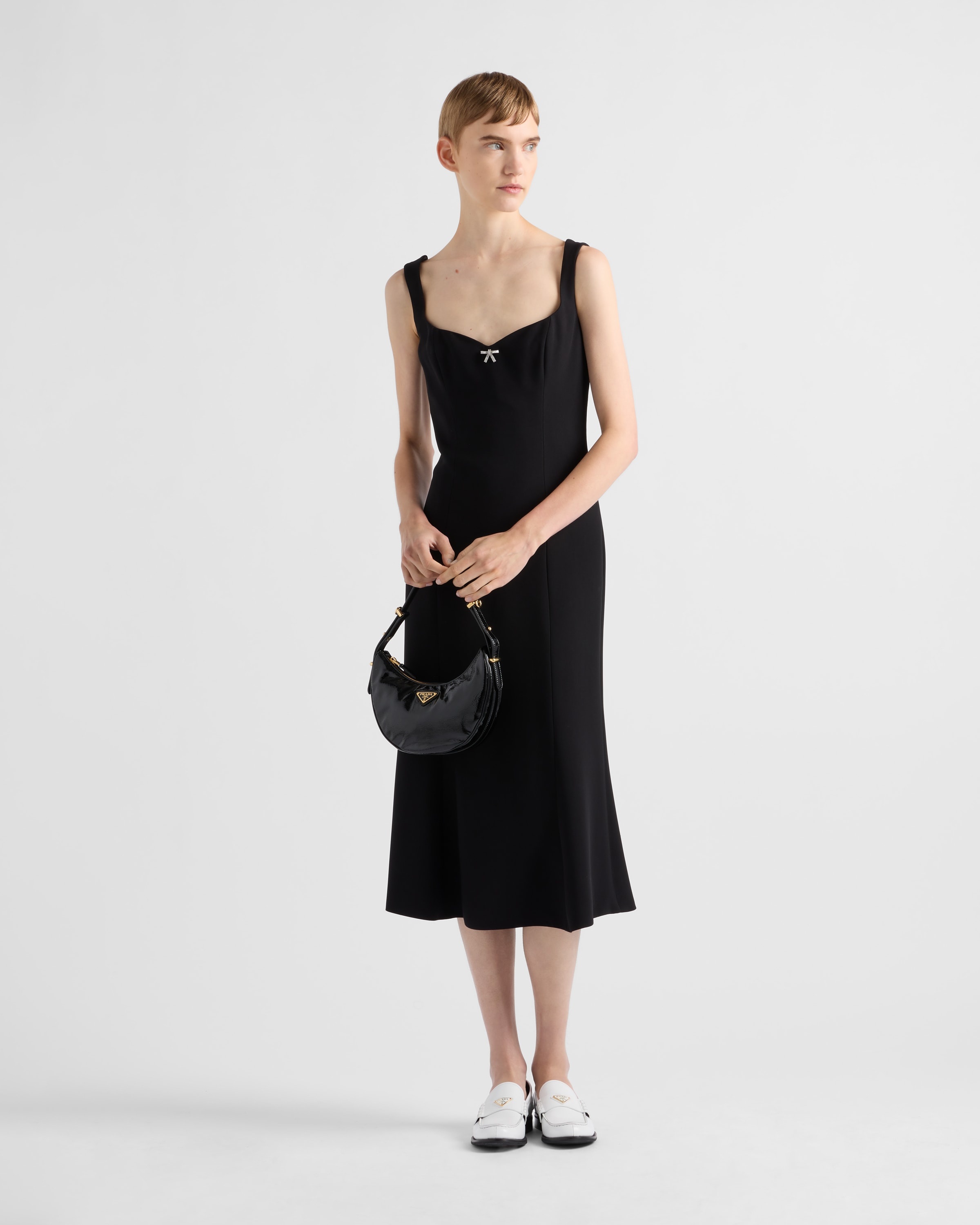 Embroidered cady dress - 2