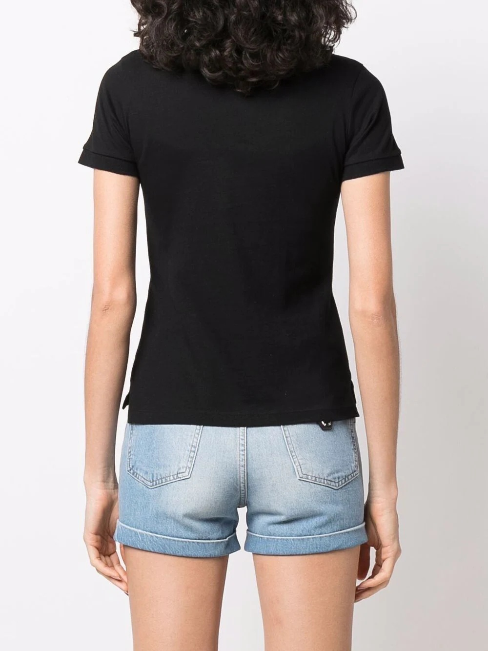 skull-patch polo shirt - 4
