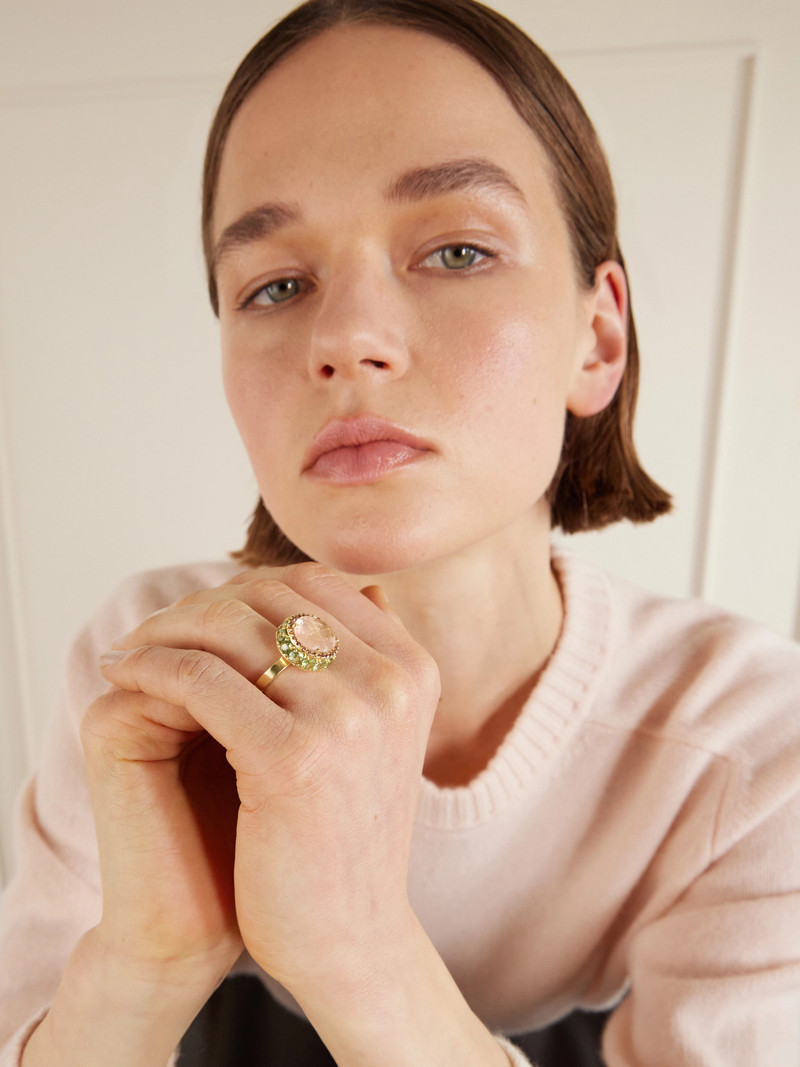 ILEANA MAKRI One Of A Kind 18-karat Gold Multi-stone Ring outlook