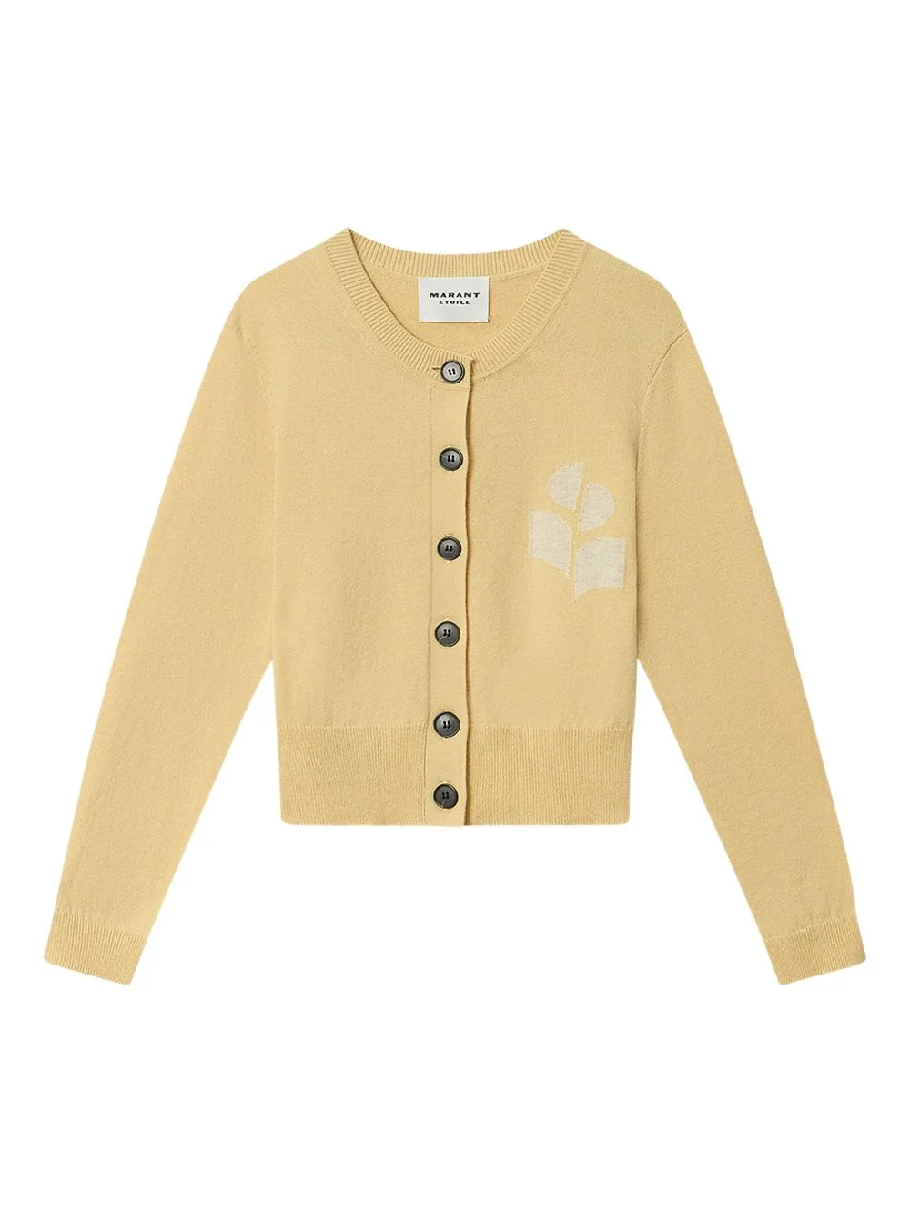 Marant Etoile Women Newton Cotton And Wool Cardigan - 1