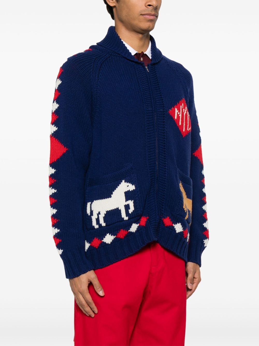 Diamond Corral cardigan - 3