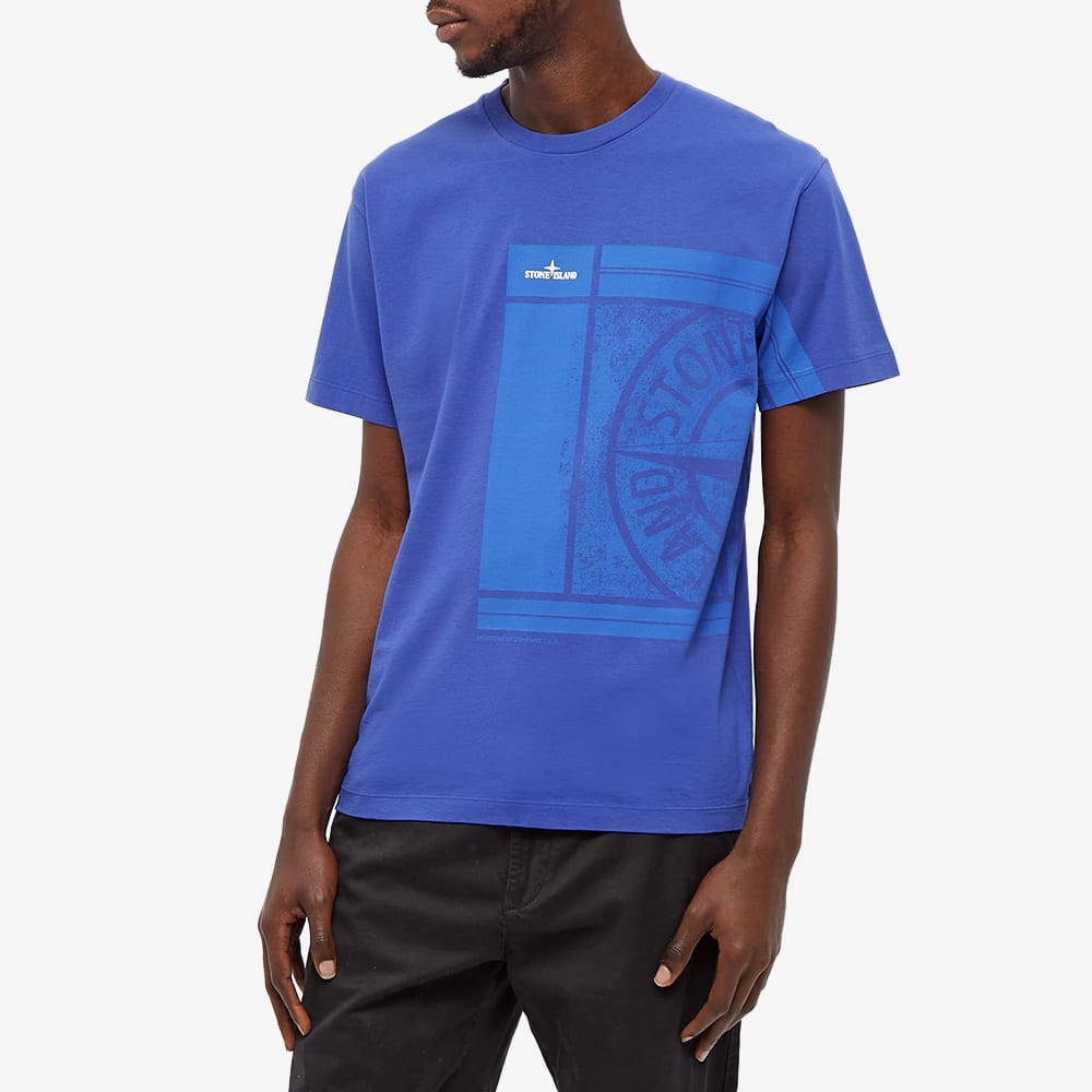 Stone Island Large Side Logo Tee - 3