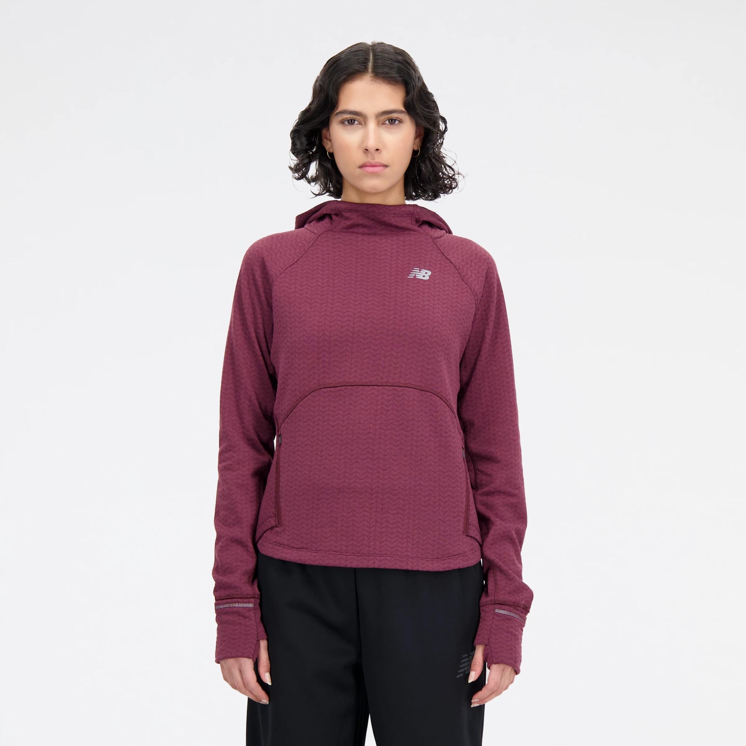 NB Heat Grid Hoodie Pullover - 1