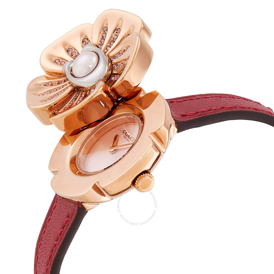 Coach Tea Rose Quartz Pink Dial Ladies Watch 14504150 - 2