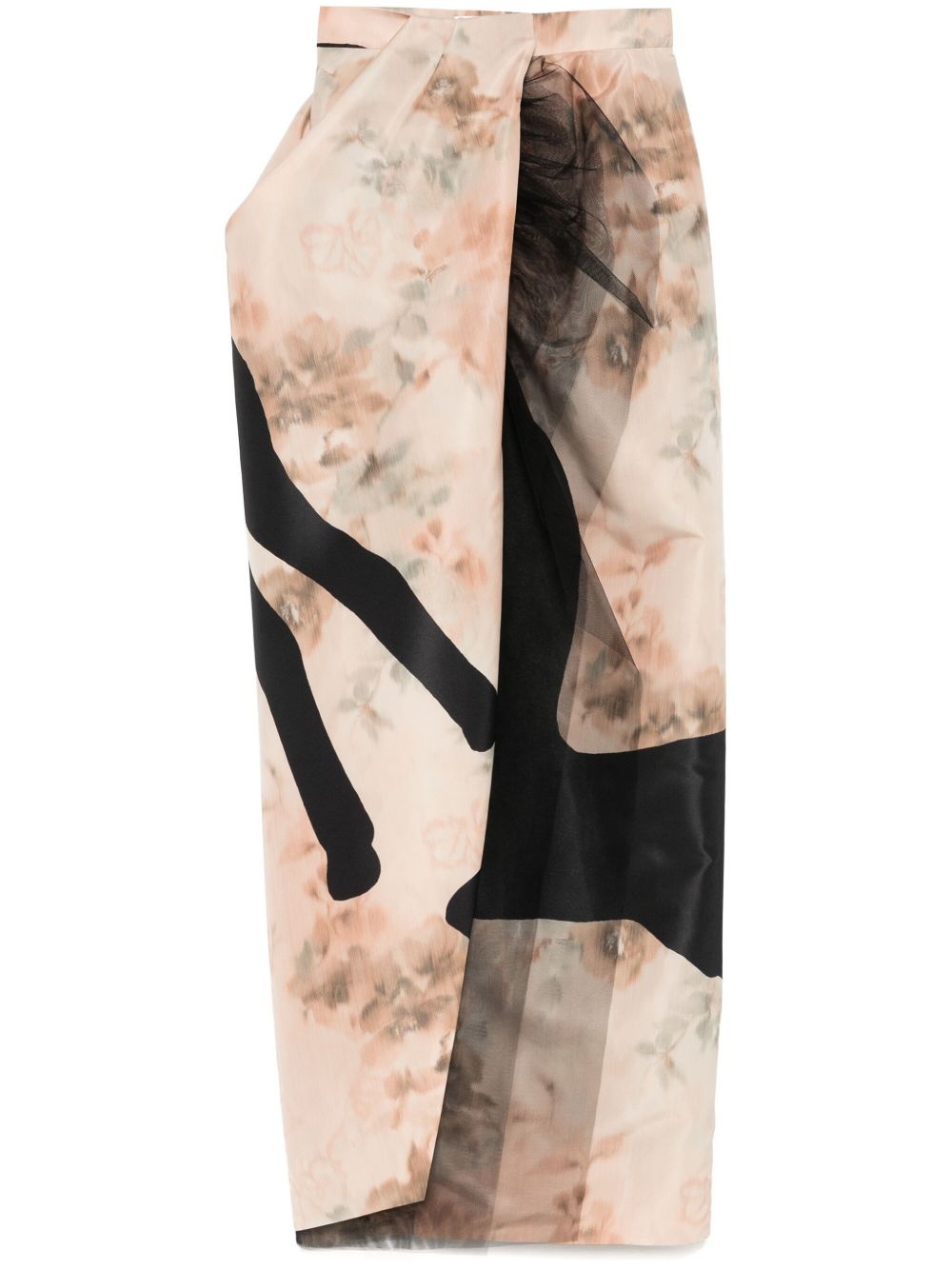 スカート Vivienne Westwood Draped Maxi Skirt With Side Slit Draped maxi skirt in brown - Vivienne Westwood | Mytheresa