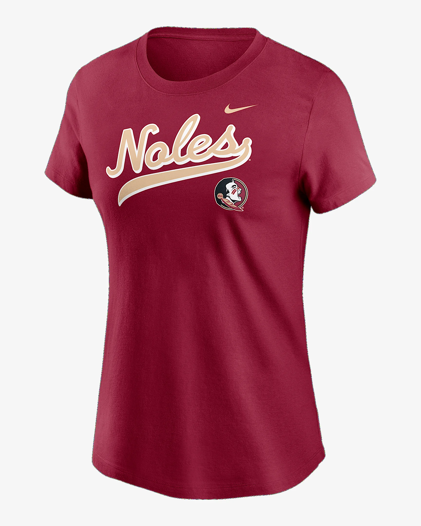 Florida State Athletic Prep Arch Local Script Women's Nike College T-Shirt - 1