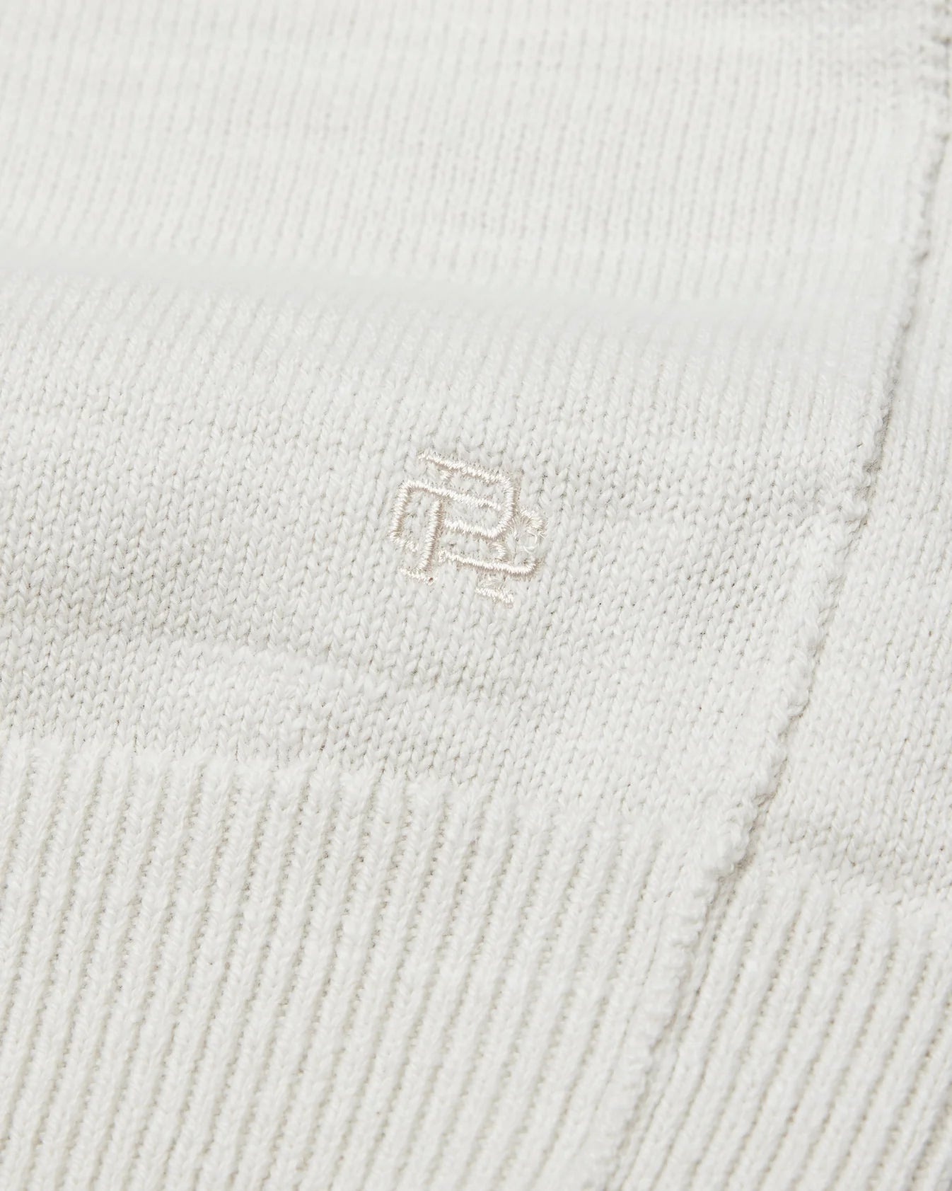 Cotton Slub Laurel Shawl Cardigan Oyster - 4