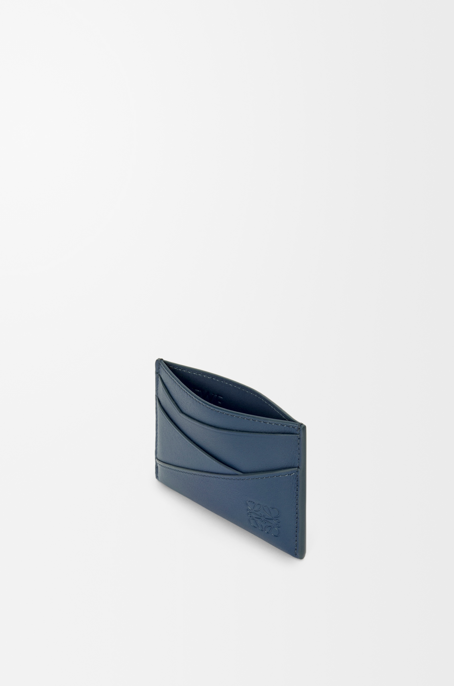 Puzzle plain cardholder in classic calfskin - 2