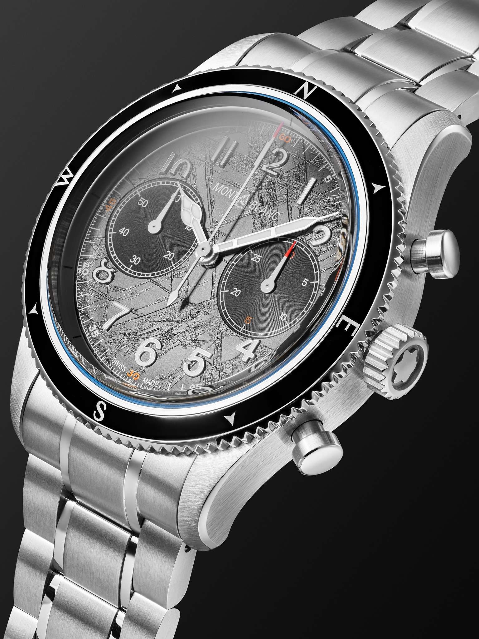 1858 0 Oxygen The 8000 Automatic Chronograph 42mm Stainless Steel Watch, Ref. No. 130983 - 3