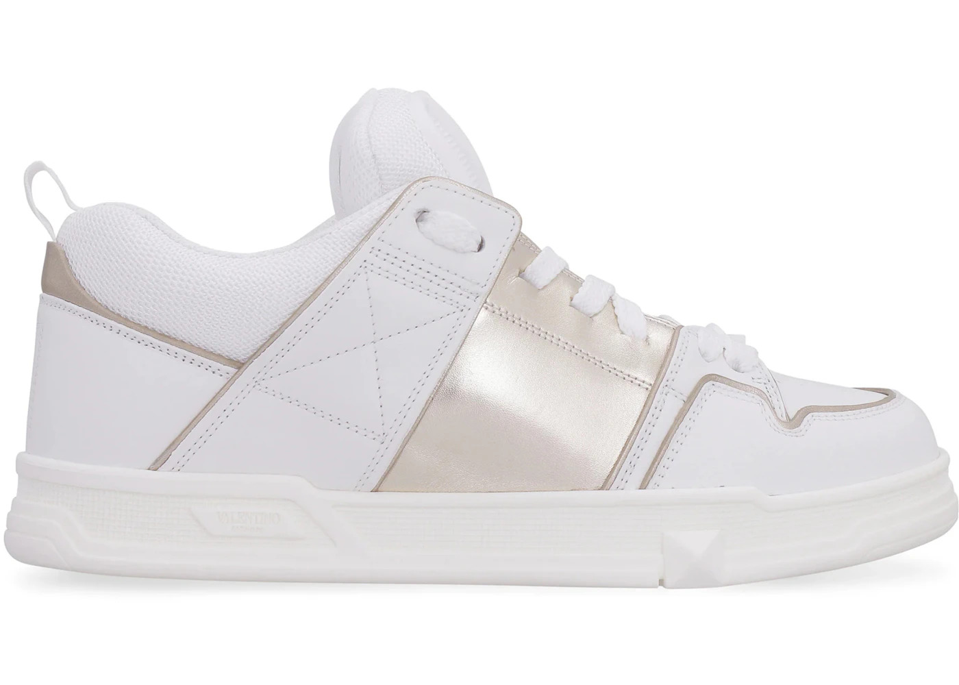 Valentino Garavani Open Skate Leather Low-Top White (Women's) - 1