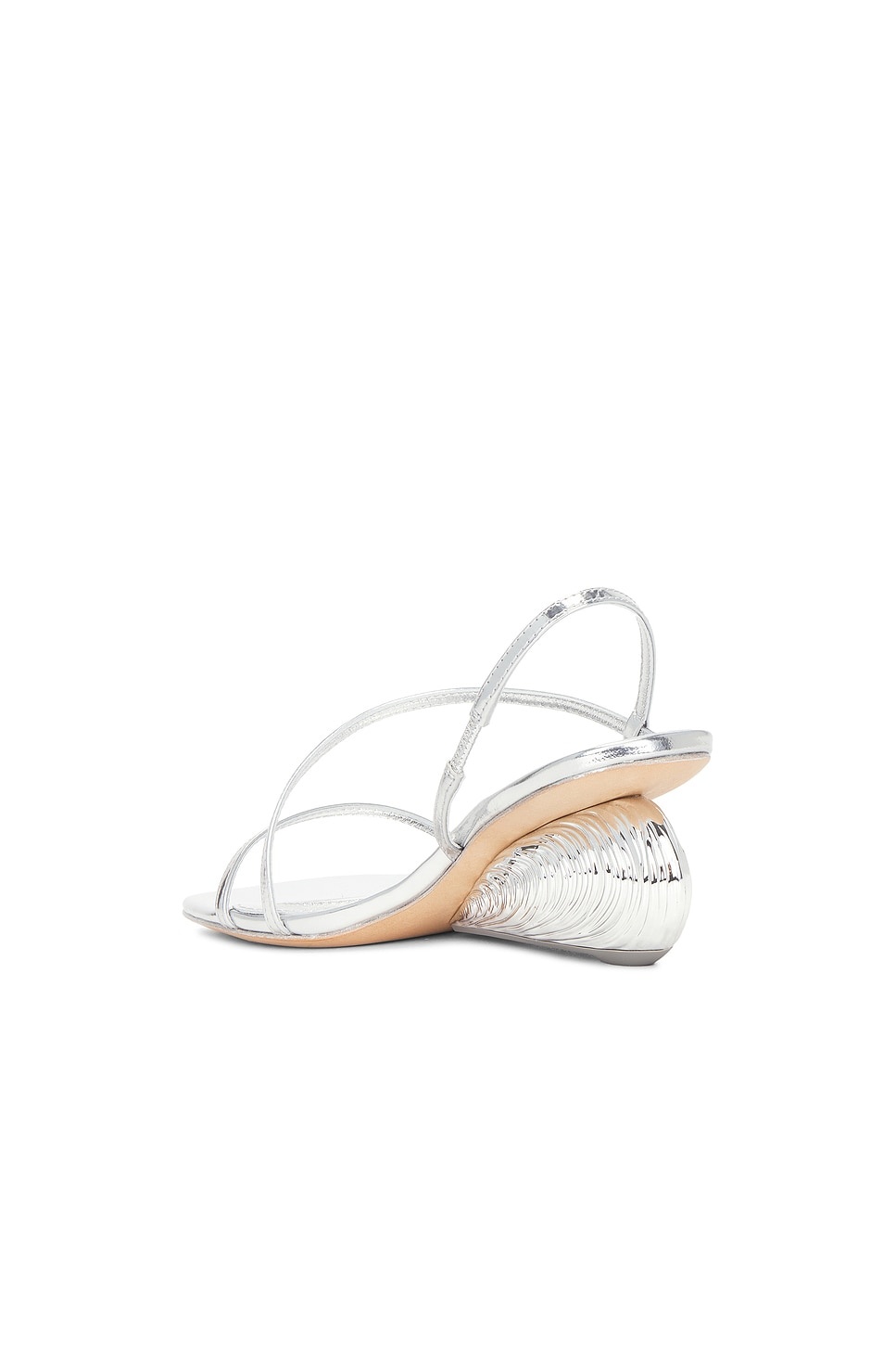 Bridget Oyster Shell Wedge Sandal - 3