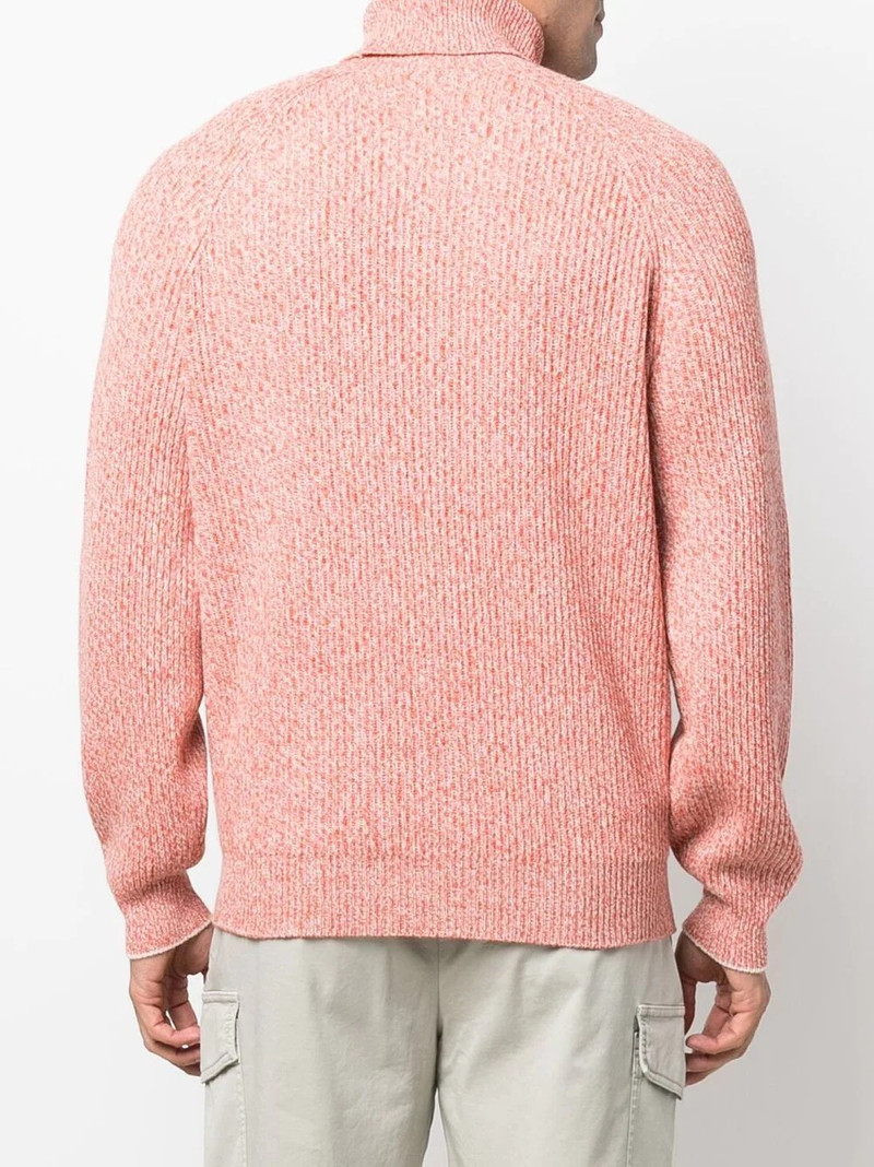 ribbed-knit roll-neck jumper 4