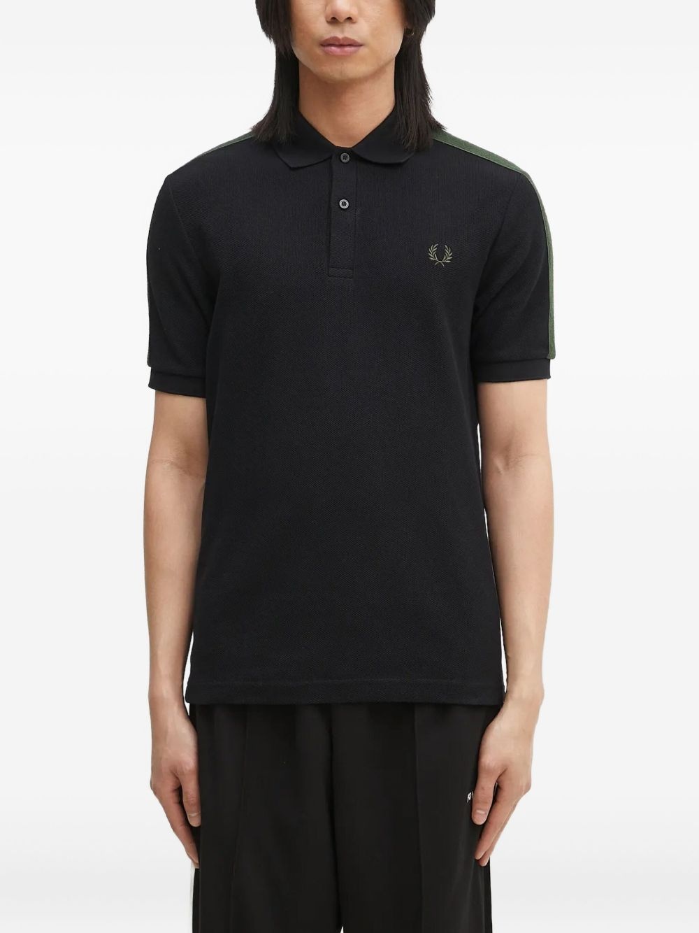 embroidered-logo polo shirt - 2