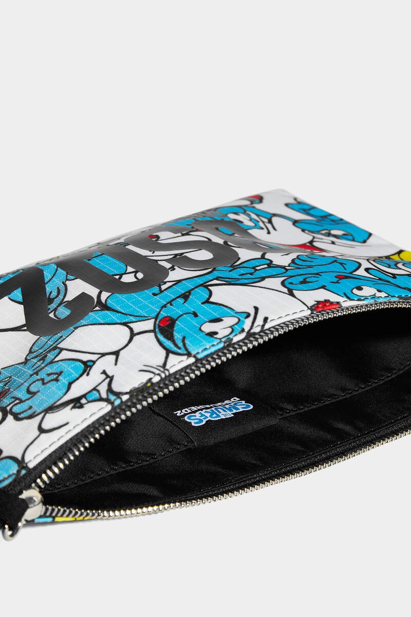 SMURFS CROWD ZIP POUCH - 5