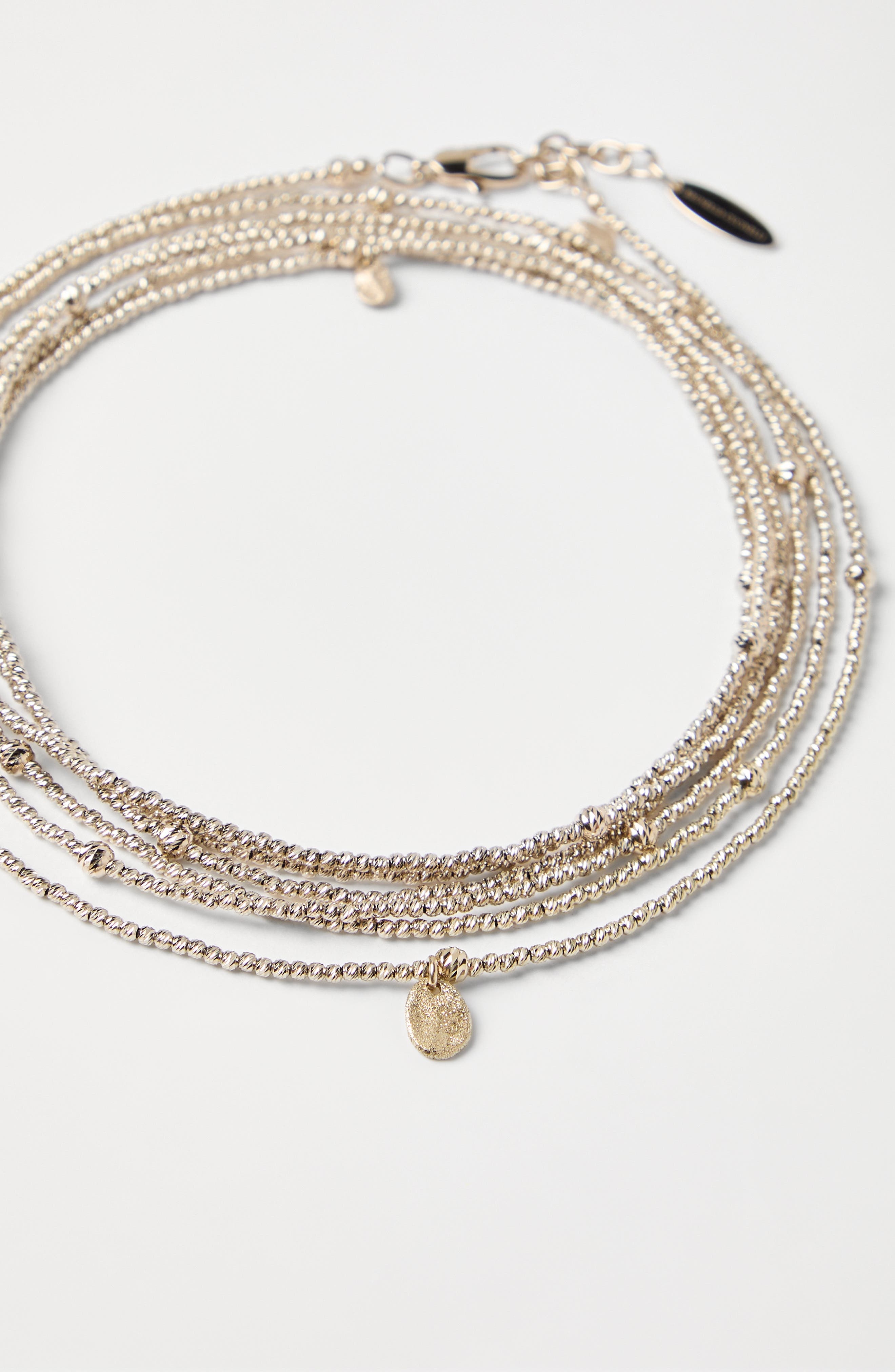 Brunello Cucinelli Wrap Bracelet in Light Gold at Nordstrom - 3
