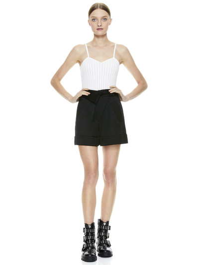 Alice + Olivia CHAD ASYMMETRICAL SHORT outlook