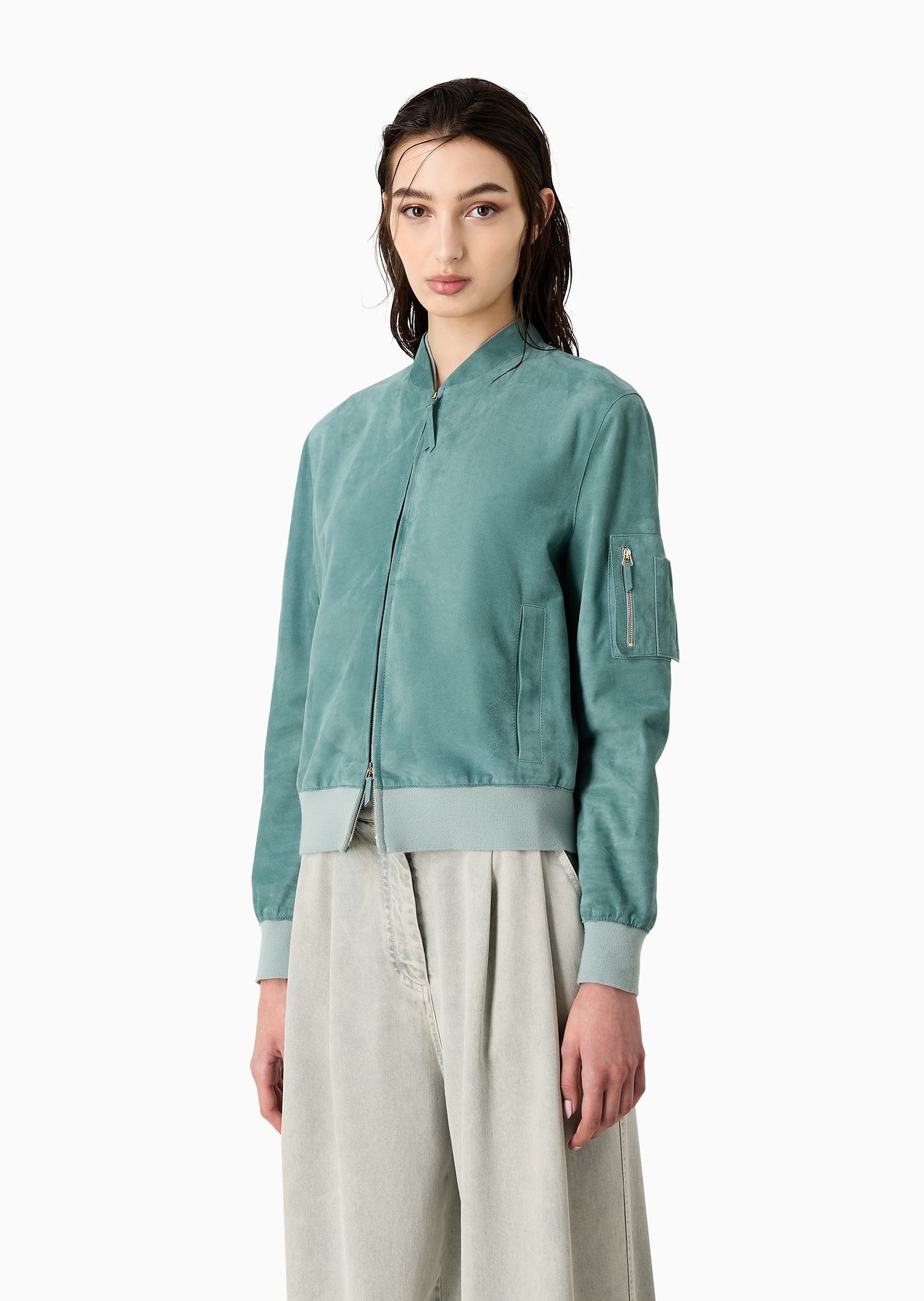 Suede blouson - 2