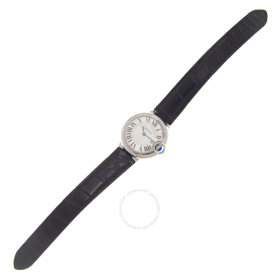 Cartier Ballon Bleu Quartz Silver Guilloche Dial Ladies Watch WSBB0034 - 3