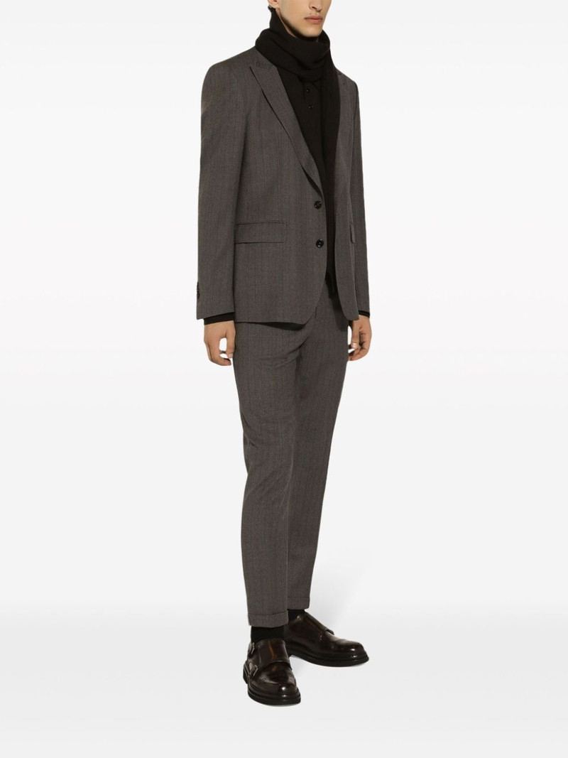 Dolce & Gabbana pinstripe single-breasted jacket outlook
