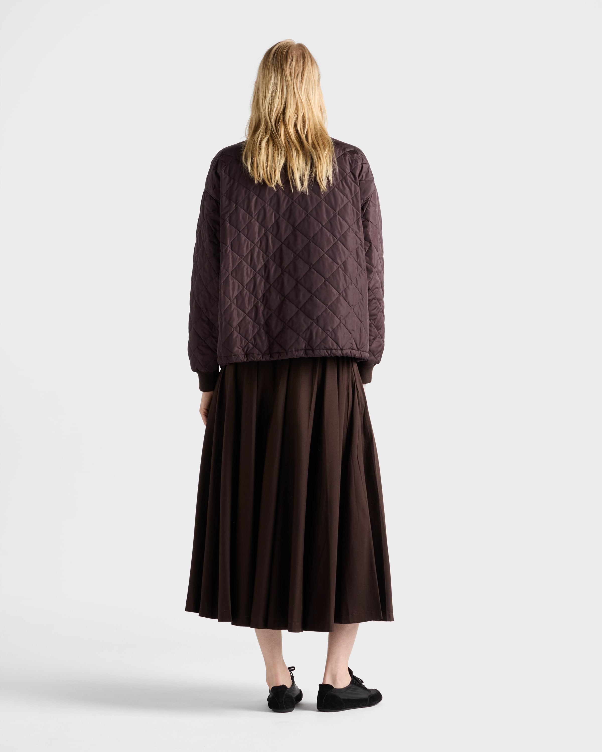 Quilted light Re-Nylon jacket - 5