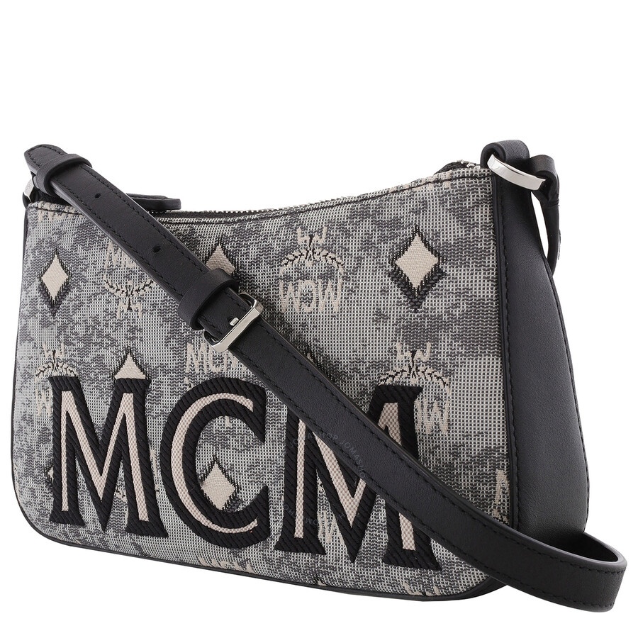 MCM Ladies Mini Shoulder Bag in Vintage Jacquard Monogram - 4