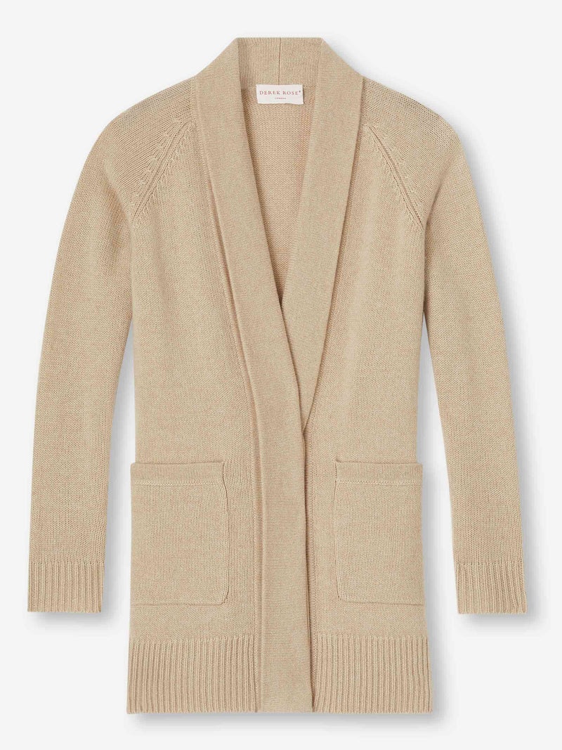 Women's Cardigan Nina Cashmere Fawn - 1