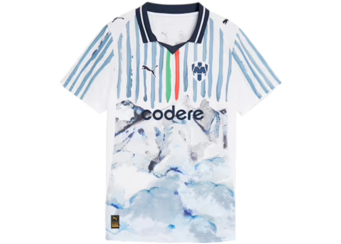 Puma KidSuper C.F. Women's Monterrey Replica Jersey White/Deep Navy - 1