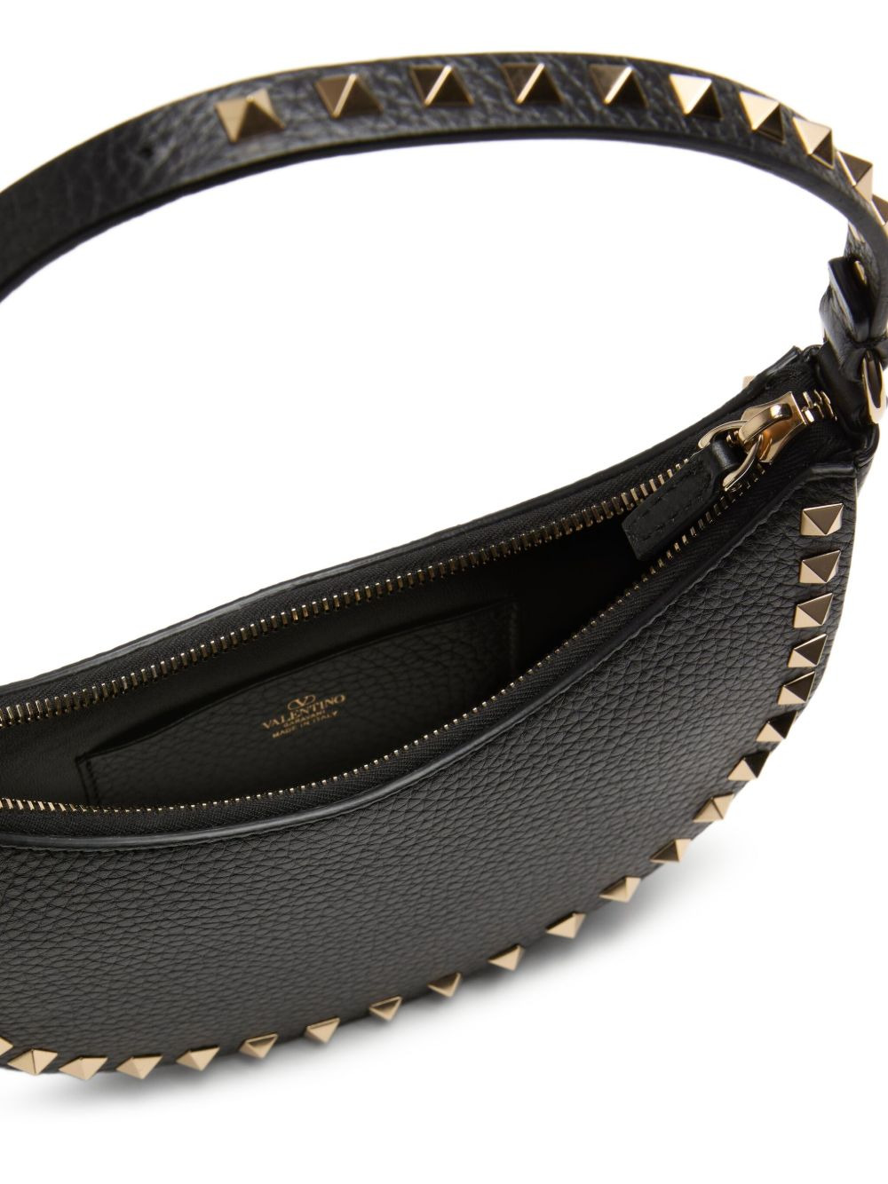 Rockstud leather mini bag - 7