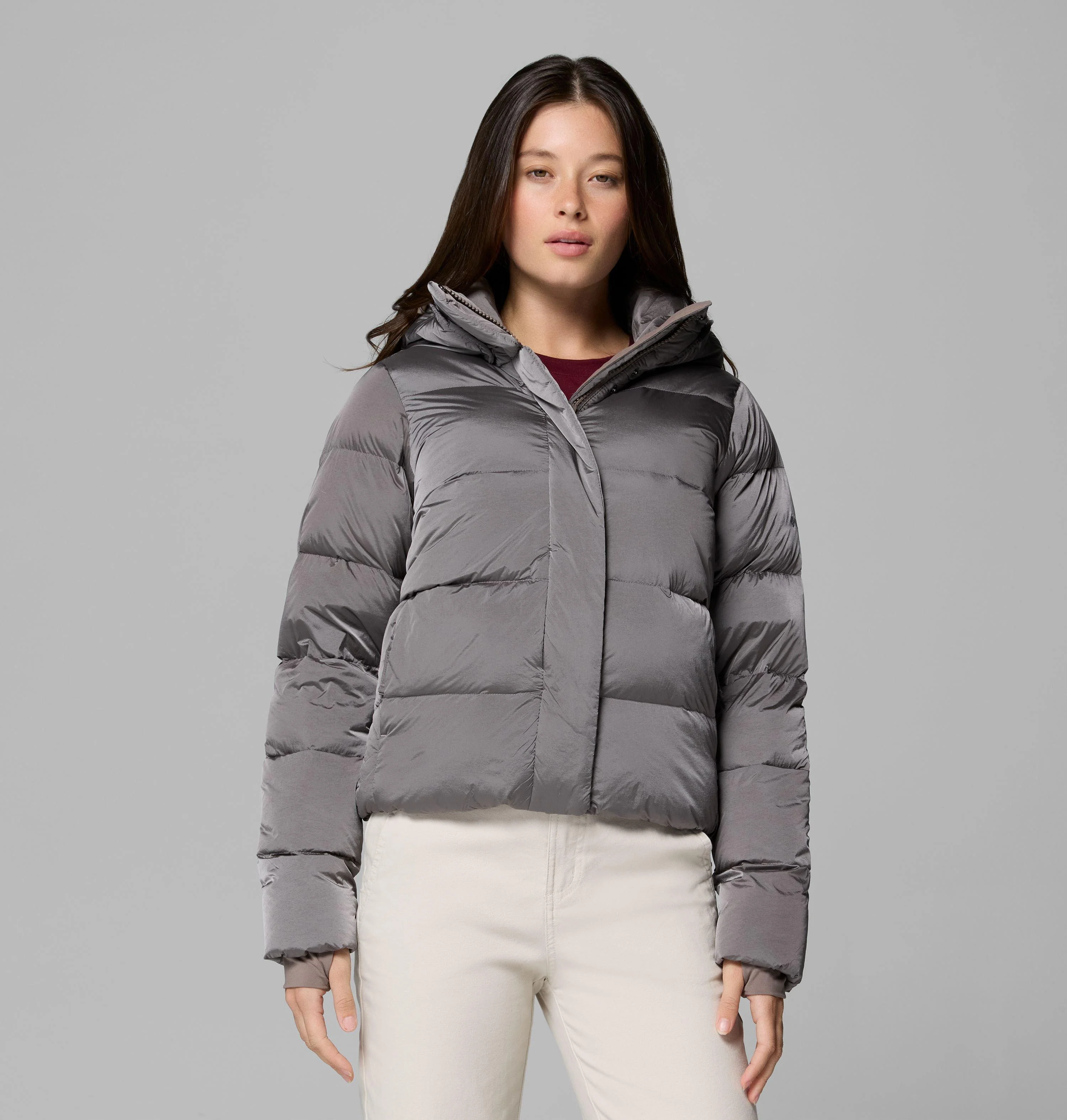 Women's Amaze Puff Hooded Jacket - 1