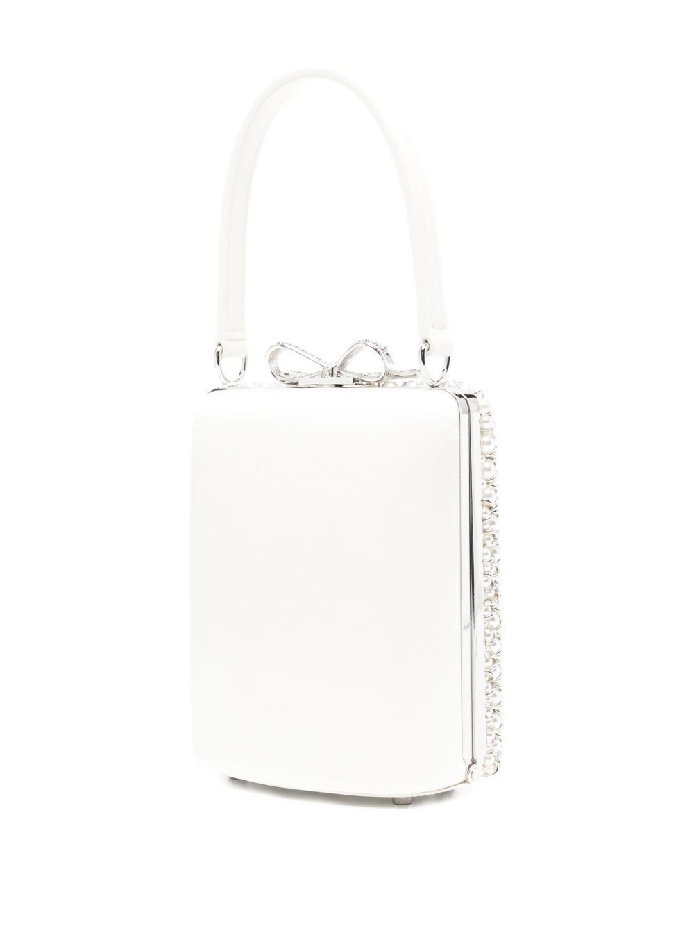 mini pearl-embellishment tote bag - 3