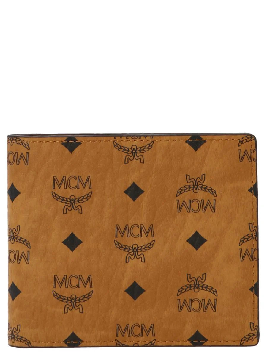 Mcm All Over Logo Wallet - 1