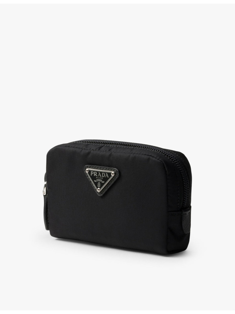 Prada Re-Nylon recycled-polyamide pouch outlook